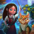 Hidden Object:Girl and Cat